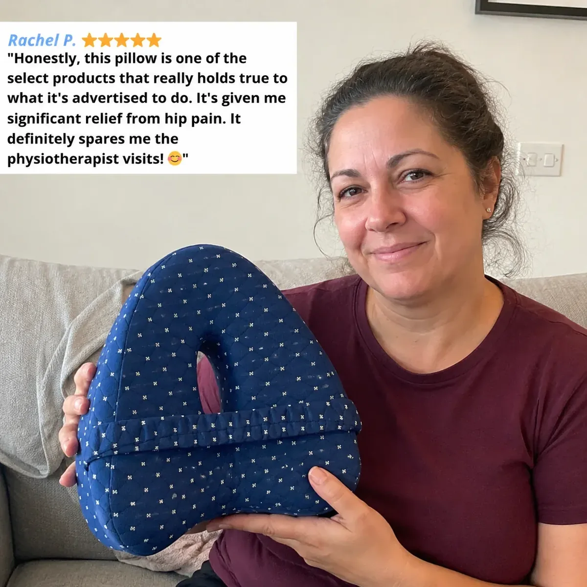 Verified customer review photo